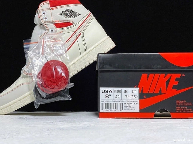 Red "Phantom" OG Gym Jordan High 1 555088-160 Air Retro 1026